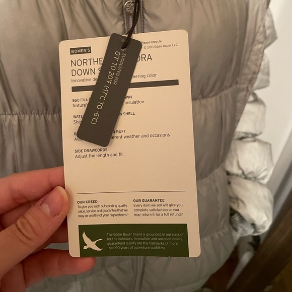 Eddie Bauer Northern Aurora Down Series Winter Jacket - Picture 10 of 10
